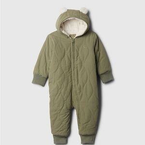 Baby Gap Quilted Sherpa One Piece 6-12 Months